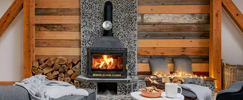 Thelin Hearth Products Direct Vent Gas Stove Fireplace Inspection in Clarksdale, Mississippi